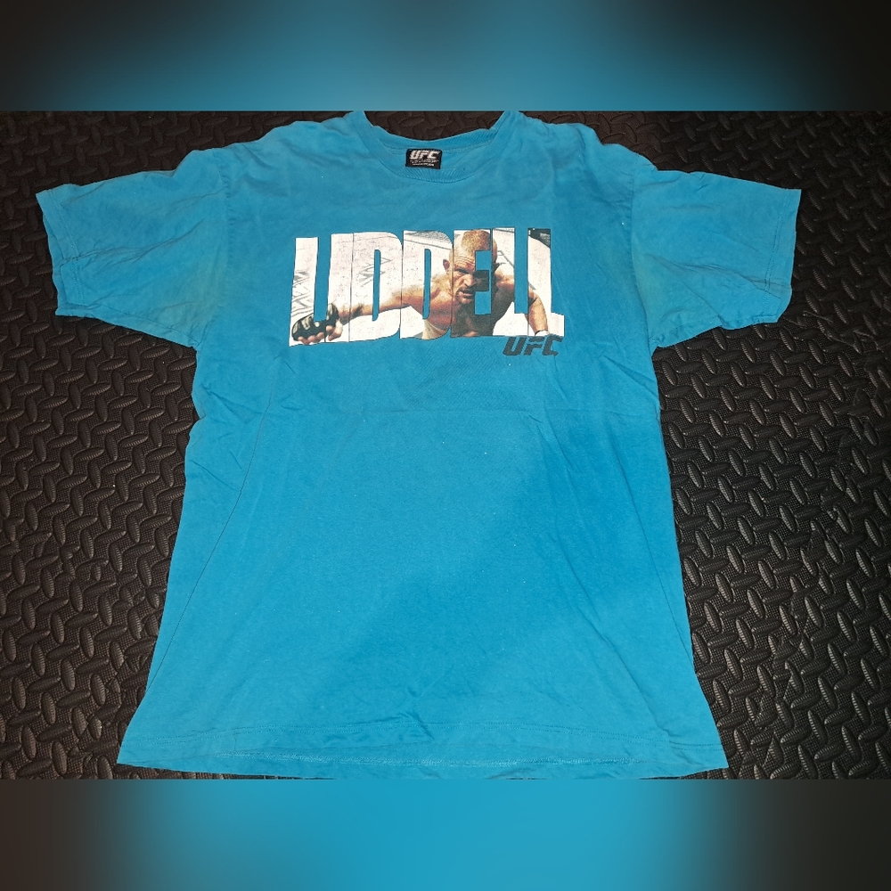 Vintage y2k chuck liddell ufc graphic tshirt